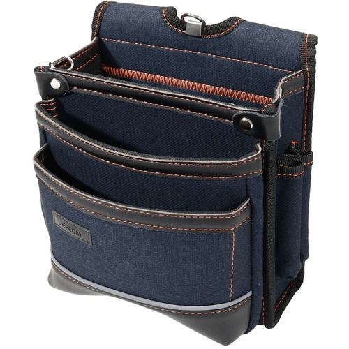■JEFCOM アルトモデル 腰袋(3段式)〔品番:ARJ864DB〕【6796636:0】[送料別途見積り][掲外取寄][店頭受取不可]