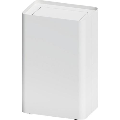 ■ミヅシマ Mseries 屑入 ノーマル 回転蓋 ホワイト〔品番:3620218〕【6797115:0】[送料別途見積り][法人・事業所限定][外直送][店頭受取不可]