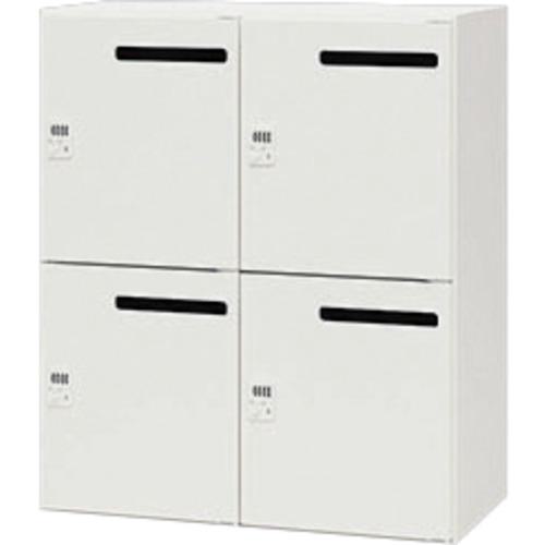■NAIKI パーソナルロッカー(4人用)〔品番:CW0911PLMDR4WW〕【6808712:0】[送料別途見積り][法人・事業所限定][掲外取寄][店頭受取不可]