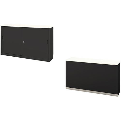 ■NAIKI ハイカウンター(総扉タイプ)〔品番:XC1590ABHB〕【6808880:0】[送料別途見積り][法人・事業所限定][掲外取寄][店頭受取不可]