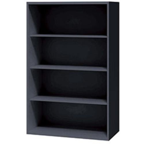 ■NAIKI オープン書庫 CW型収納庫(ブラックタイプ)〔品番:CW0914NB〕【6814882:0】[送料別途見積り][法人・事業所限定][外直送][店頭受取不可]