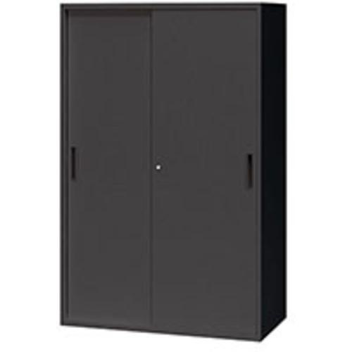 ■NAIKI スチール引違い書庫(2枚扉) CWS型収納庫(ブラックタイプ)〔品番:CWS0914HBB〕【6814908:0】[送料別途見積り][法人・事業所限定][外直送][店頭受取不可]｜ホームセンターバロー　店