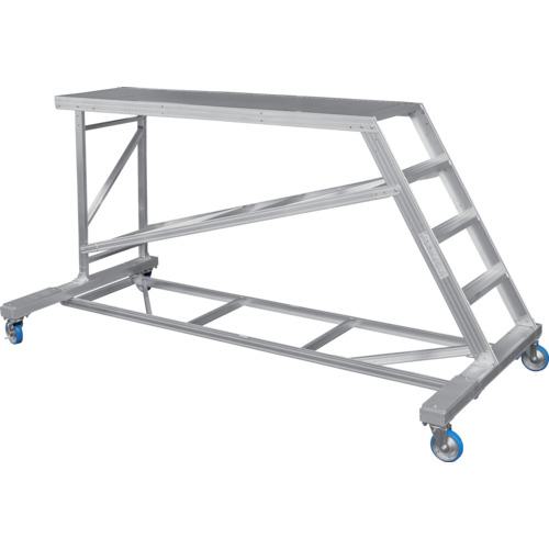 ■PiCa 連結式大型作業台(片寄タイプ) 天板高さ:1460mm〔品番:DXLK150A〕【6815914:0】[法人・事業所限定][直送元][店頭受取不可]