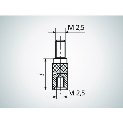 ■マール 912 延長ロッド 50mm〔品番:91250MM〕【6817267:0】[送料別途見積り][法人・事業所限定][外直送][店頭受取不可]