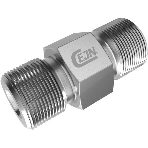 ■CEJN ステンレス・高圧 アダプター タイプM 1-1/8 - 12 UNF&times;1-1/8 - 12 UNF〔品番:199502154〕【6818295:0】[送料別途見積り][法人・事業所限定][掲外取寄][店頭受取不可]｜ホームセンターバロー　店