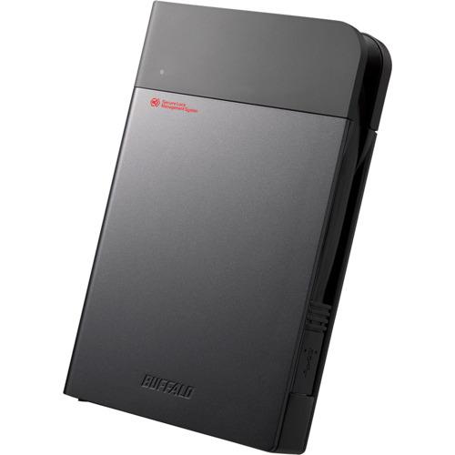 ■BUFFALO 法人向け HW暗号化ポータブルSSD 1TB〔品番:SSDSPZ1.0U3〕【6831598:0】[送料別途見積り][掲外取寄][店頭受取不可]｜ホームセンターバロー　店