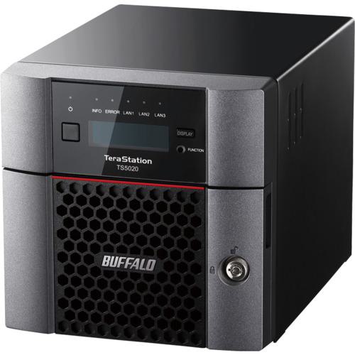 ■BUFFALO TeraStation TS5220DNシリーズ 2ドライブ2TB〔品番:TS5220DN0202〕【6836369:0】[送料別途見積り][掲外取寄][店頭受取不可]｜ホームセンターバロー　店