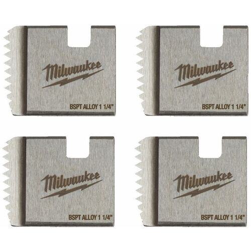 ■milwaukee 鋼管用チェーザ(4枚) PT 1-1/4”(32A)〔品番:4932480230〕【6840194:0】[送料別途見積り][掲外取寄][店頭受取不可]