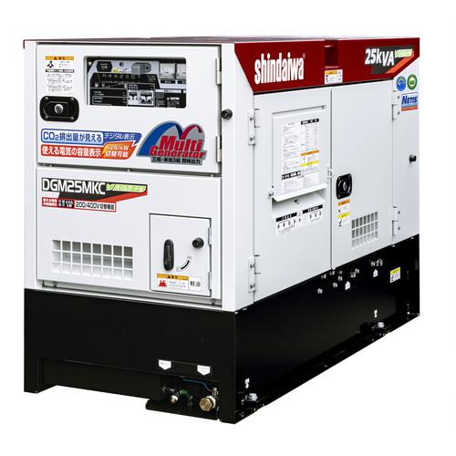 ■新ダイワ 可搬型ディーゼルエンジン発電機〔品番:DGM25MKCD〕【6843874:0】[送料別途見積り][法人・事業所限定][外直送][店頭受取不可]｜ホームセンターバロー　店
