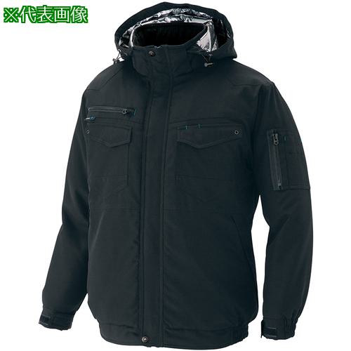 ■アイトス 防寒ブルゾン(男女兼用)AZ8971 裏地アルミ配合PUプリント チャコール 6L〔品番:AZ89711146L〕【6854359:0】[送料別途見積り][掲外取寄][店頭受取不可]