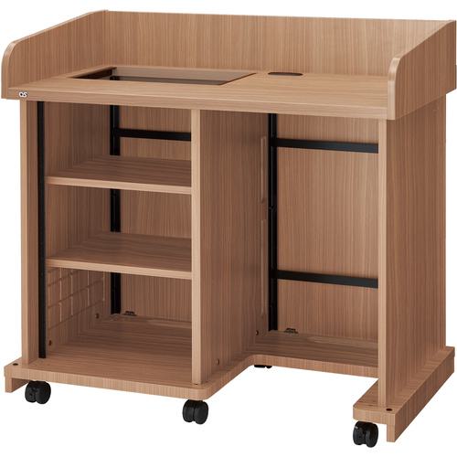 ■OS レクチャー卓(開口タイプ)〔品番:CLA16UM2N06FK〕【6854763:0】[送料別途見積り][法人・事業所限定][外直送][店頭受取不可]