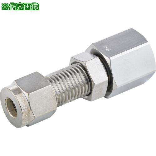 ■Fujikin F900 2圧縮リング喰い込み式 ステンレス鋼製〔品番:F900GP12.7C〕【6856725:0】[送料別途見積り][法人・事業所限定][外直送][店頭受取不可]｜ホームセンターバロー　店