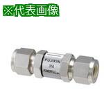 ■Fujikin SUS鋼製ラインチャッキバルブ_22MPa_PUCL-922〔品番:PUCL92212.70.07V〕【6858239:0】[送料別途見積り][法人・事業所限定][外直送][店頭受取不可]
