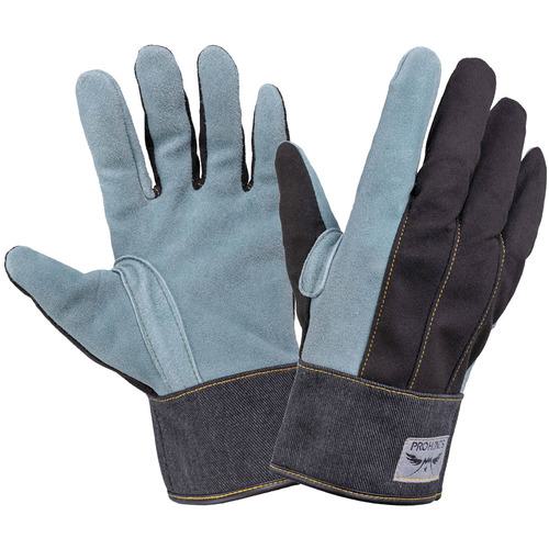■富士グローブ 国産牛床オイル加工手袋 Lサイズ《10双入》〔品番:SW708L〕【6861272×10:0】[送料別途見積り][法人・事業所限定][外直送][店頭受取不可]