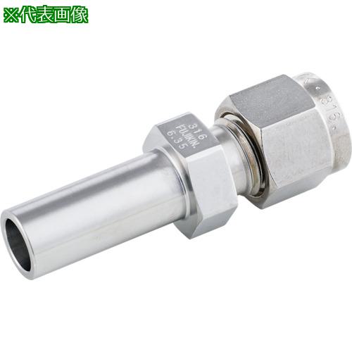 ■Fujikin F900 2圧縮リング喰い込み式 ステンレス鋼製〔品番:F900R12.7X6.35〕【6861367:0】[送料別途見積り][法人・事業所限定][外直送][店頭受取不可]