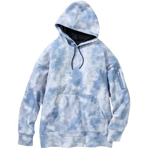 ■VILEA オーバーサイズフーディ F タイダイ〔品番:122F46〕【6863494:0】[送料別途見積り][掲外取寄][店頭受取不可]