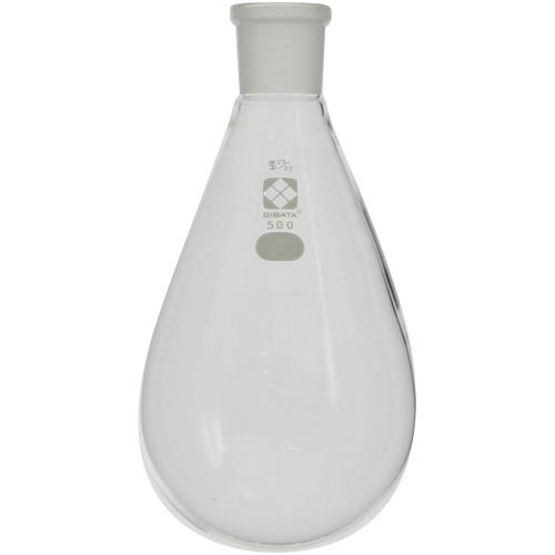 ■SIBATA 共通摺合なす形フラスコ 29/32 500mL〔品番:00537032500〕【6871055:0】[送料別途見積り][掲外取寄][店頭受取不可]