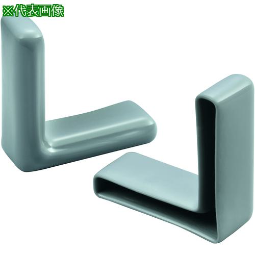 ■IWATA 保護キャップ Lアングル(R無)用 (100個入) 灰〔品番:HLGYLN50X4-B〕【6877316:0】[送料別途見積り][掲外取寄][店頭受取不可]