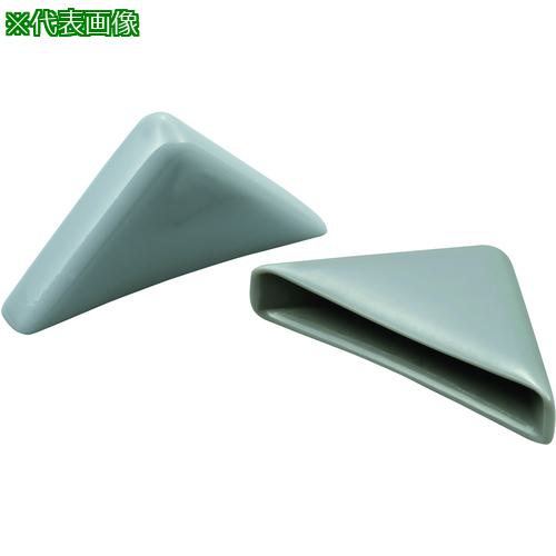 ■IWATA 保護キャップ コーナー用 (100個入) 灰〔品番:HLGYC8X30-B〕【6880553:0】[送料別途見積り][掲外取寄][店頭受取不可]