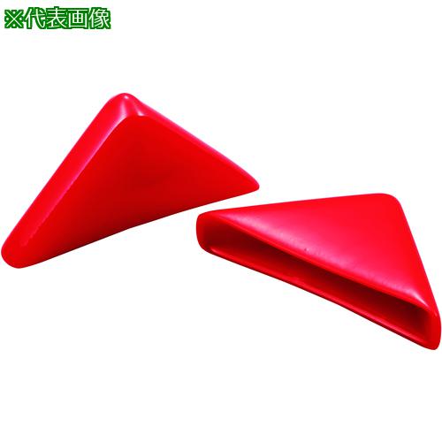 ■IWATA 保護キャップ コーナー用 (100個入) 赤〔品番:HLREC4X30-B〕【6882098:0】[送料別途見積り][掲外取寄][店頭受取不可]