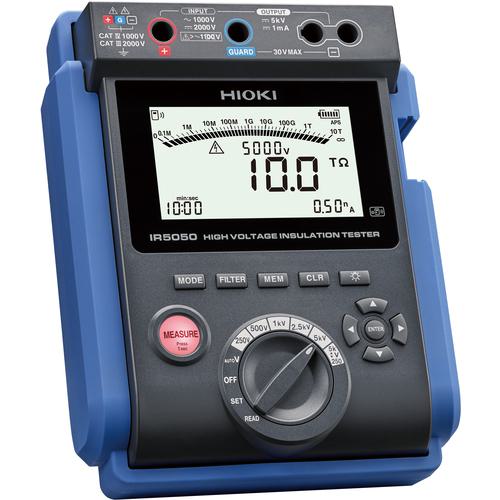 ■HIOKI 絶縁抵抗計 高電圧絶縁抵抗計 3点書類付〔品番:IR5050SYORUI3TENTUKI〕【6892063:0】[送料別途見積り][法人・事業所限定][掲外取寄][店頭受取不可]