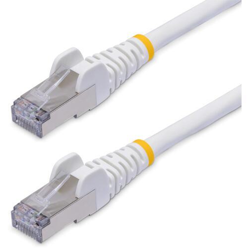 ■StarTech CAT8 LANケーブル/15m/ホワイト/25G/40G/PoE/低煙ゼロハロゲン/カテゴリ8 イーサネットケーブル〔品番:NLWH15MCAT8PATCH〕【6907894:0】[法人・事業所限定][外直送元][店頭受取不可] 16,943円