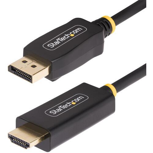 ■StarTech DisplayPort 1.4 - HDMI 2.0b変換ケーブル/3m/4K60Hz/アクティブ/ビデオコンバーター〔品番:10FDPHDMI4K60HDR〕【6909393:0】[法人・事業所限定][外直送元][店頭受取不可] 5,950円