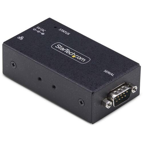 ■StarTech シリアル変換デバイスサーバー/1ポート/RS-232C - イーサネット接続/DB9 LAN ネットワーク変換アダプター〔品番:I13SERIALETHERNET〕【6909409:0】[法人・事業所限定][直送元][店頭受取不可]