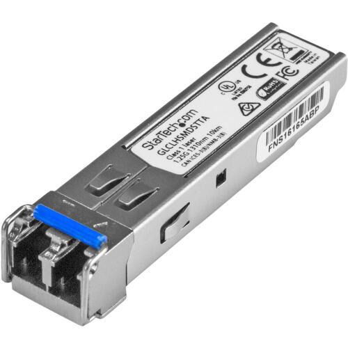■StarTech SFPモジュール/Cisco製品GLC-LH-SMD互換/1000BASE-LX & LH準拠/1310nm/DDM〔品番:GLCLHSMDSTTA〕【6909415:0】[法人・事業所限定][直送元][店頭受取不可]