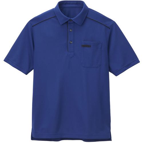 ■サンペックス ポロシャツ ブルー S (男女兼用)〔品番:LCSU2401K2S〕【6916935:0】[送料別途見積り][掲外取寄][店頭受取不可] 5,150円