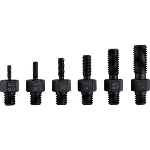 ■クッコ ねじアダプターセット オス×オス 6点〔品番:221AS〕【6923150:0】[店頭受取不可]