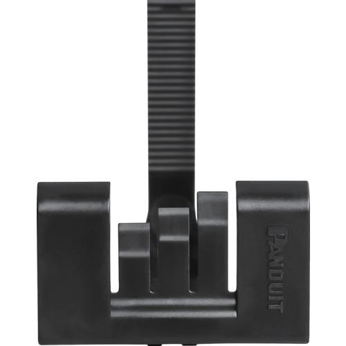 ■PANDUIT ドレインクリップ 耐候性黒 25個入 USDC-Q130〔品番:USDCQ130〕【6923436:0】[店頭受取不可]