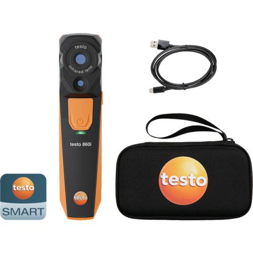 ■TESTO 赤外線サーモグラフィ testo 860i セット〔品番:05630860〕【6925873:0】[店頭受取不可]