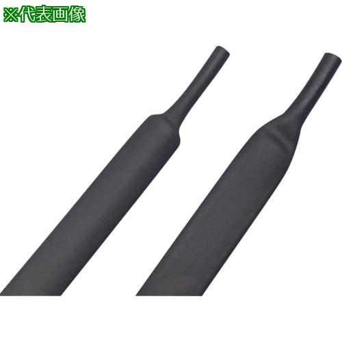 ■デンカエレクトロン SETCチューブ 黒 Φ3.0 定尺1巻(=200m)〔品番:SETC3.0B200〕【6927970:0】[送料別途見積り][掲外取寄][店頭受取不可]｜ホームセンターバロー　店