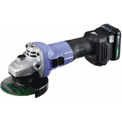 ■HiKOKI コードレスディスクグラインダ 10.8V ブレーキ付 100mm セット品〔品番:FG1210DABS〕【6934003:0】[送料別途見積り][掲外取寄][店頭受取不可]