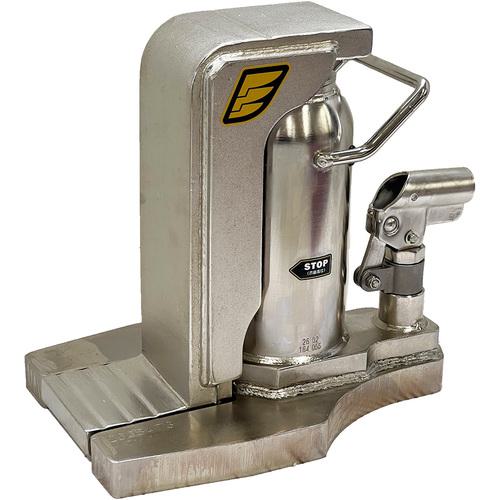 ■イーグル クリーンルームレバー回転爪つきジャッキ 爪能力7t 爪ロングタイプ〔品番:E160LC〕【6938490:0】[送料別途見積り][法人・事業所限定][外直送][店頭受取不可]｜ホームセンターバロー　店