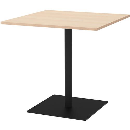 ■アールエフヤマカワ リスタ カフェテーブル 750×750 ナチュラル〔品番:RFRCT7575NA〕【6944728:0】[法人・事業所限定][直送元][店頭受取不可]