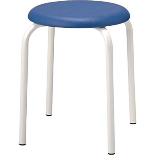■NAIKI 丸イス〔品番:E115WBL〕【6949040:0】[送料別途見積り][掲外取寄][店頭受取不可]