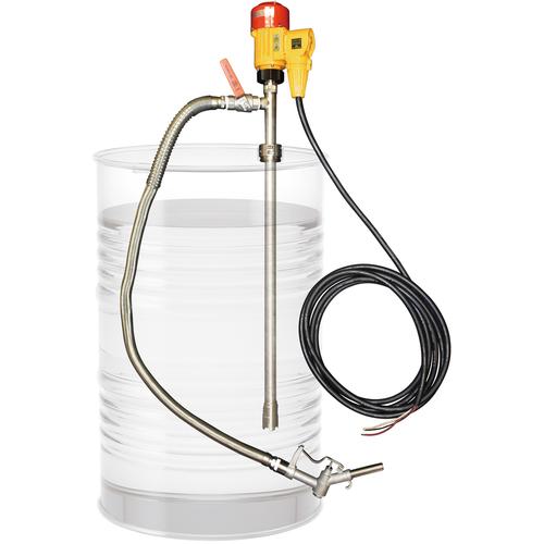 ■アクアシステム 耐圧防爆電動式ドラムポンプ〔品番:EMM25SUS〕【6949331:0】[送料別途見積り][法人・事業所限定][直送][店頭受取不可]｜ホームセンターバロー　店