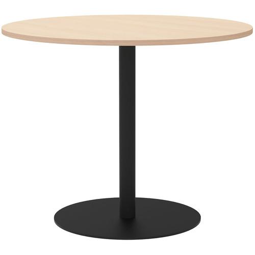 ■アールエフヤマカワ リスタ カフェテーブル 丸形 φ900 ナチュラル〔品番:RFRCT900RNA〕【6955866:0】[法人・事業所限定][直送元][店頭受取不可]