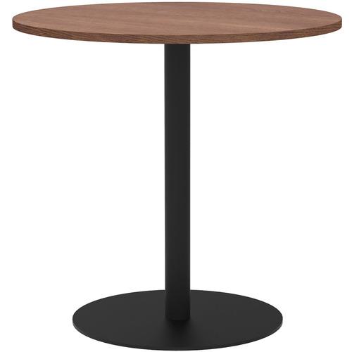 ■アールエフヤマカワ リスタ カフェテーブル 丸形 φ750 ウォルナット〔品番:RFRCT750RDM〕【6955872:0】[法人・事業所限定][直送元][店頭受取不可] 13,121円