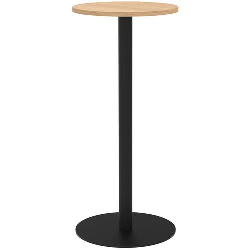 ■アールエフヤマカワ リスタ カフェテーブル ハイ 丸形 φ450 オーク〔品番:RFRCTH450ROA〕【6955873:0】[法人・事業所限定][直送元][店頭受取不可]