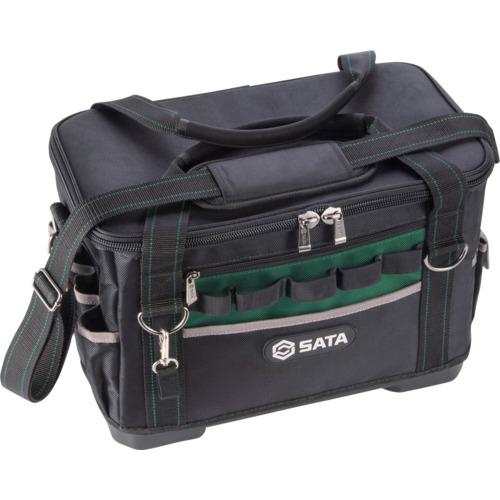 ■SATA ポータブルツールバッグ 400×230×280mm〔品番:95199〕【6957742:0】[店頭受取不可]