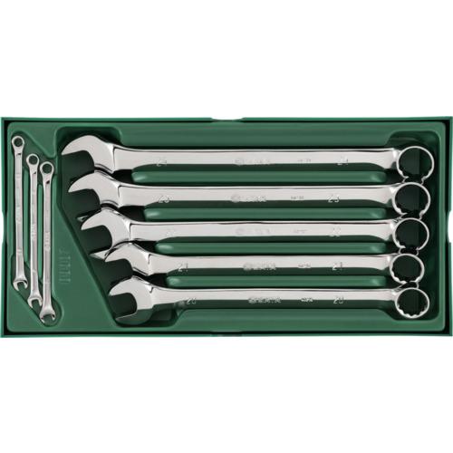 ■SATA コンビネーションレンチセット(8点)〔品番:09907〕【6958218:0】[店頭受取不可]