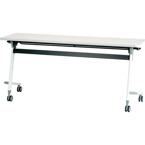 ■IRIS フライングテーブル LUCIDA ルシーダ 1500×450×700 ホワイト〔品番:FVA10W〕【6965119:0】[送料別途見積り][法人・事業所限定][外直送][店頭受取不可]