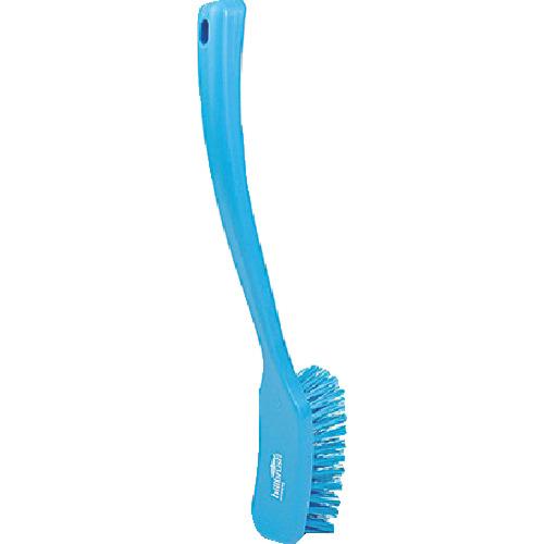 ■HillBrush ロングハンドルブラシ(ハード)青 406X50〔品番:D9RESB〕【6965574:0】[店頭受取不可]