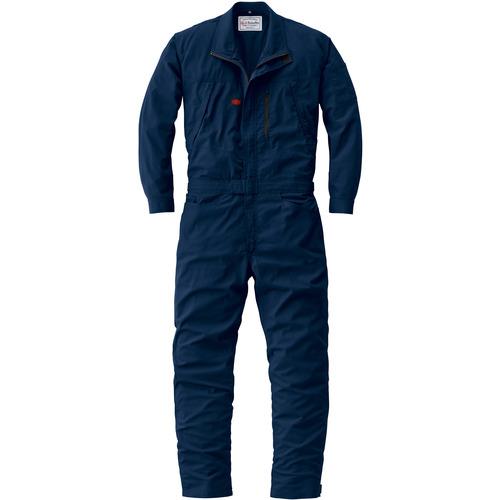 ■AUTO-BI SS(春夏)モデル ストレッチつなぎ服23041-001-ネイビーブルー-Lサイズ〔品番:23041001L〕【6968785:0】[送料別途見積り][掲外取寄][店頭受取不可]