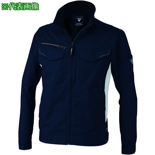 ■XEBEC 長袖ブルゾン1534-19-4L ディープネイビー〔品番:1534194L〕【6968849:0】[送料別途見積り][掲外取寄][店頭受取不可]