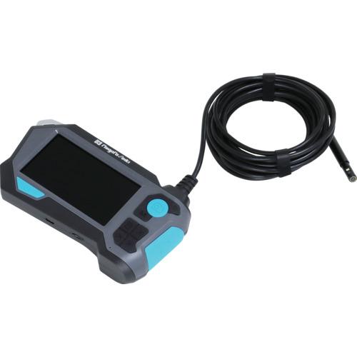 ■SK 360度回転デュアルカメラ内視鏡 E905-RD カメラケーブル長5m〔品番:E905RD〕【6969486:0】[店頭受取不可]