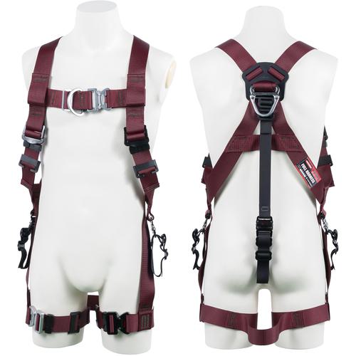 ■TSUYORON KITEハーネス ハーネス本体のみ D環付き ダークレッド Mサイズ〔品番:TH521OTOTDRMBX〕【6973652:0】[送料別途見積り][法人・事業所限定][掲外取寄][店頭受取不可]